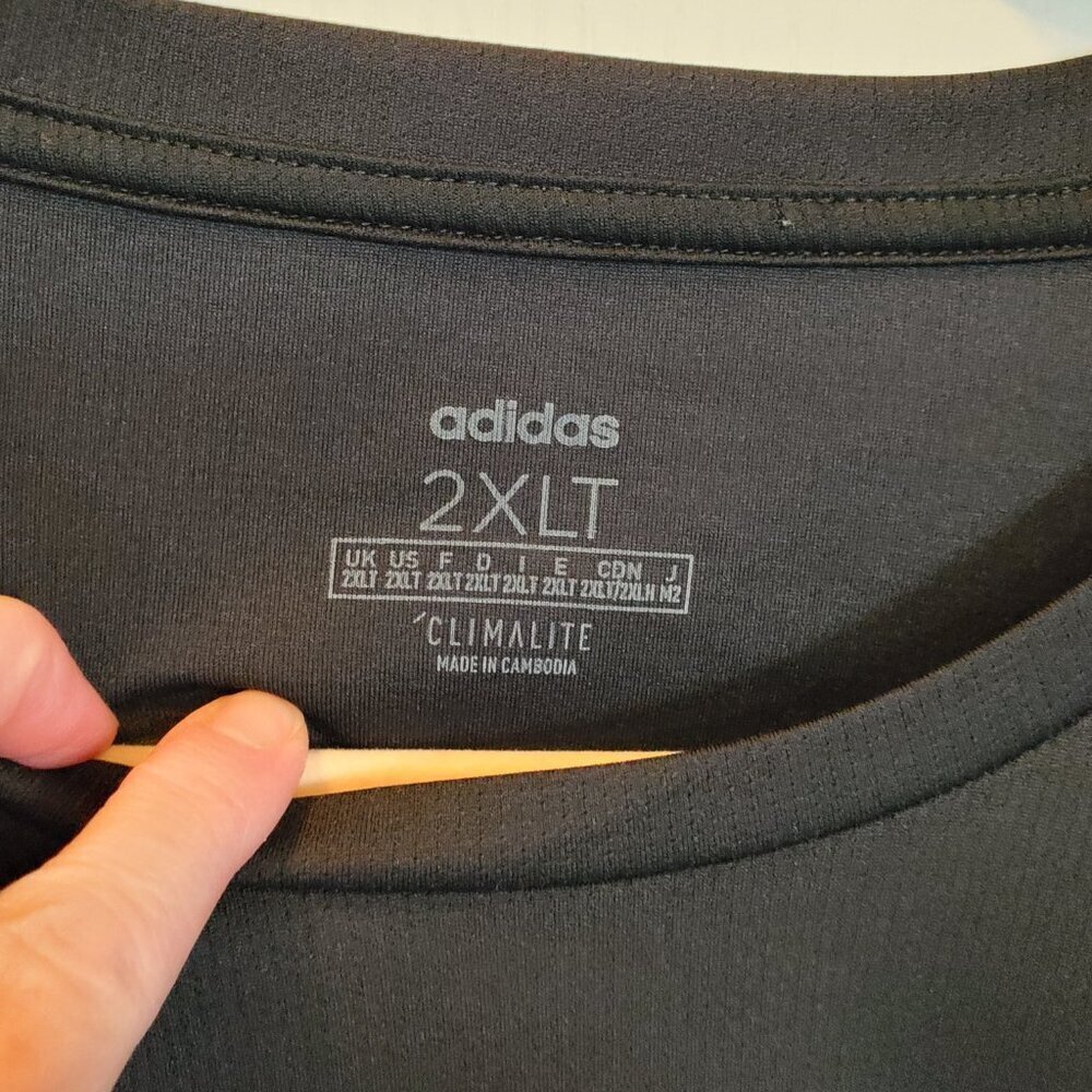 Adidas 2XLT workout Dryfit short sleeve Tee - Ready for the Gym! - Picture 2 of 3